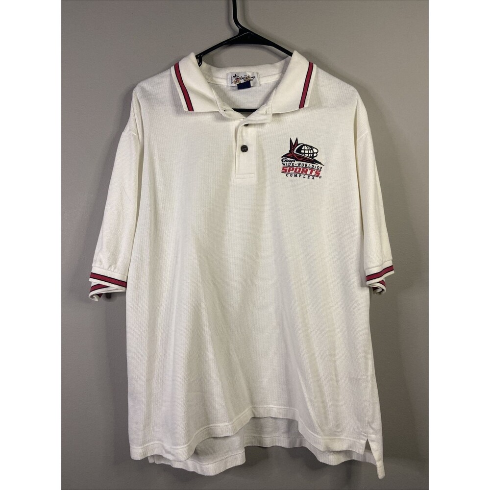 Large Polo Shirt Walt Disney World  Wide World of Sports Complex Made In USA